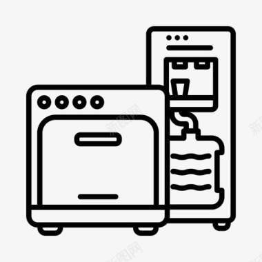 分配采购产品家用电器家用电器分配器图标图标