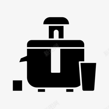 榨汁机榨汁机电器设备图标图标