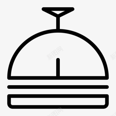 菜单餐具餐饮图标图标