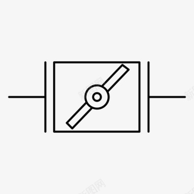 洗衣机水龙头风门符号水龙头液压图标图标