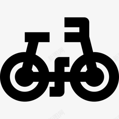 自行车运动型40加油图标图标