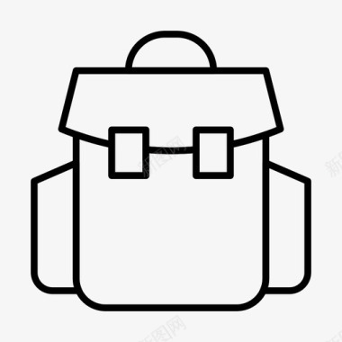 背包旅行背包包旅行图标图标