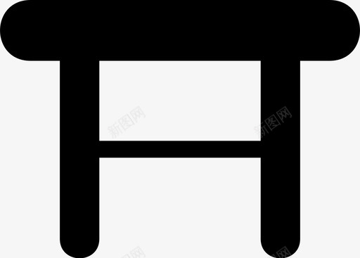 木桌书桌家具图标图标