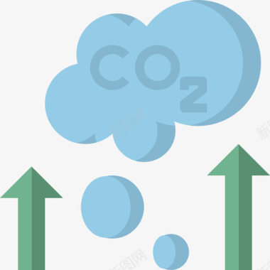 二氧化碳排放二氧化碳重工业和电力工业2持平图标图标