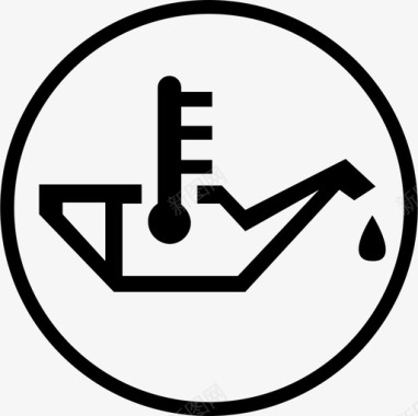 油温汽车液体图标图标