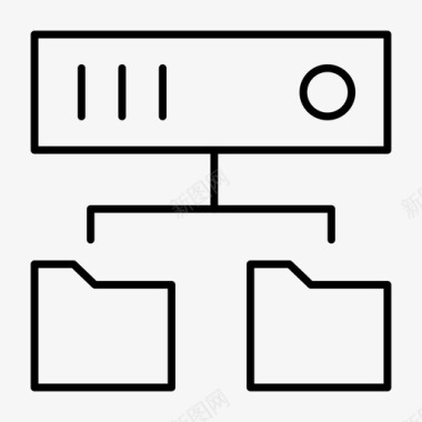 目录展示服务器连接目录图标图标