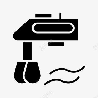 手动搅拌机手动搅拌机厨房图标图标