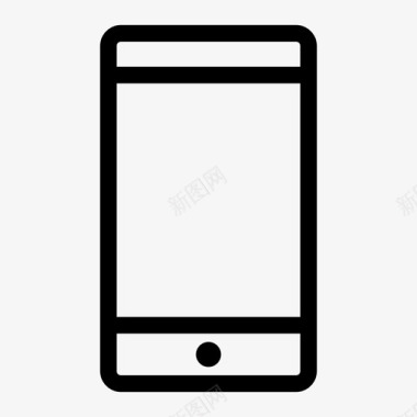 手持iPhone智能手机设备小工具图标图标