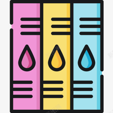 印刷墨位印刷28线颜色图标图标