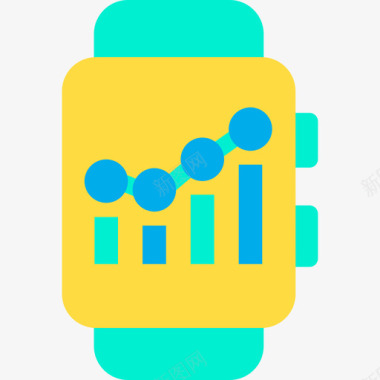 仓库标志智能手表分析2平面图标图标