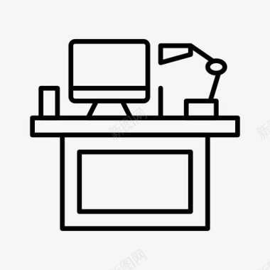 电脑办公桌桌面图标图标