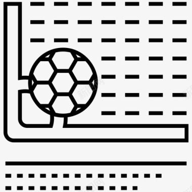 足球门柱足球球门柱足球网图标图标