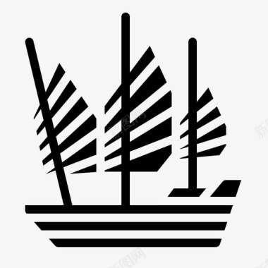 船中国船邮轮船图标图标