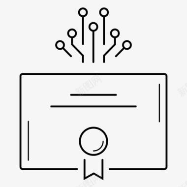 办公软件培训信息技术教育课程学位图标图标