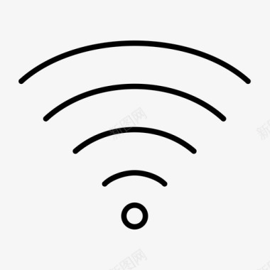 WIFI网络wifi连接互联网图标图标