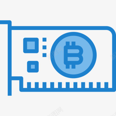 比特币的表现Ram比特币46蓝色图标图标