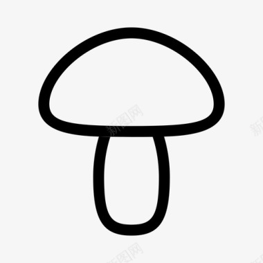 配料蘑菇食物真菌图标图标