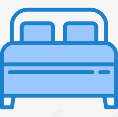 床家具和家居26蓝色图标图标
