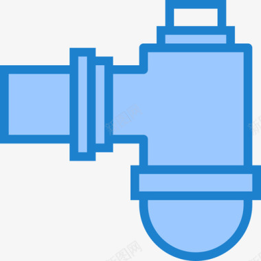 过滤器水管工4蓝色图标图标