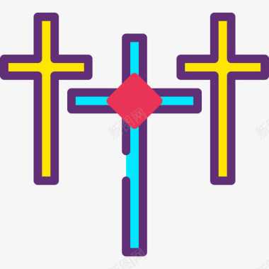 十字准星十字架假日36附魔图标图标