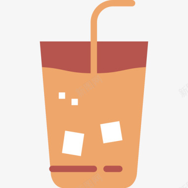 冰咖啡47号咖啡淡咖啡图标图标