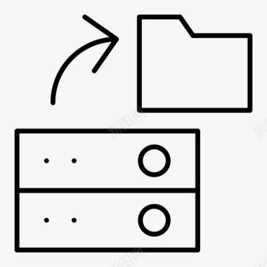 目录设计模板传输目录文件共享图标图标