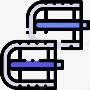 自行车踏板抓踏板自行车14线型颜色图标图标
