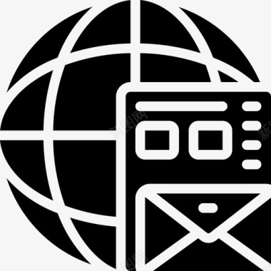 全球邮政服务2填充图标图标