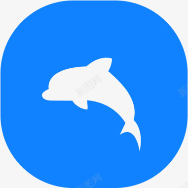海豚海豚ＩＤ图标