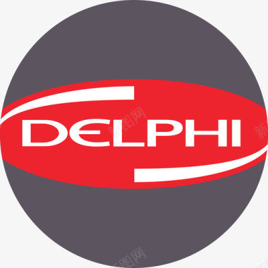 办案徽标Delphi软件开发徽标平面图标图标