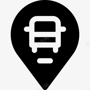 公共标识红占位符公共交通11已填充图标图标