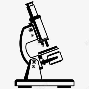 趣味测试显微镜实验室实验室测试图标图标