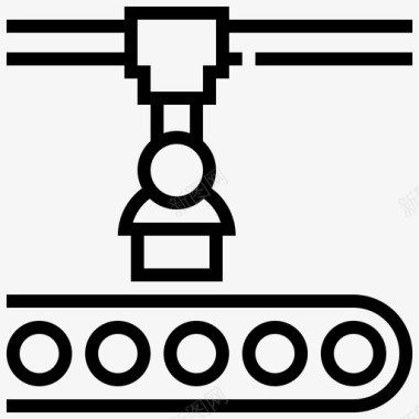 输送机输送机自动机械图标图标