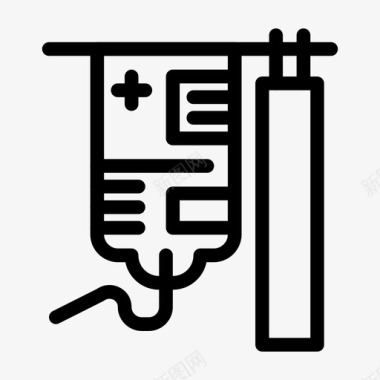 世界水源日滴滴癌症医院图标图标