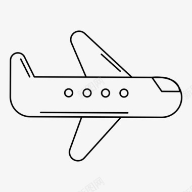 空中客机飞机空中客车航空公司图标图标