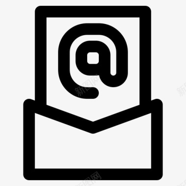 电子邮件电子邮件阿罗巴通讯图标图标