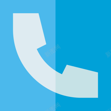 公共标识红电话公共标志扁平图标图标