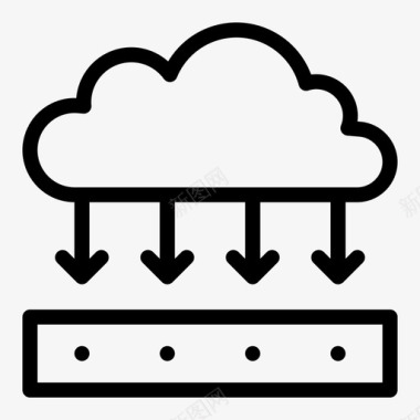 云服务图云数据库图标图标