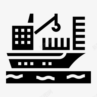 船货物船运输图标图标