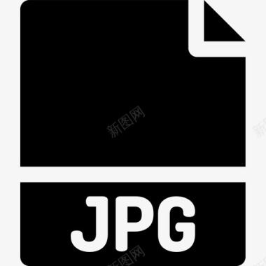 JPG网页87填充图标图标