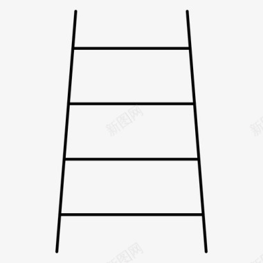 梯子建筑楼梯图标图标