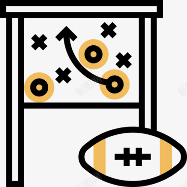2018足球战略美式足球4黄影图标图标