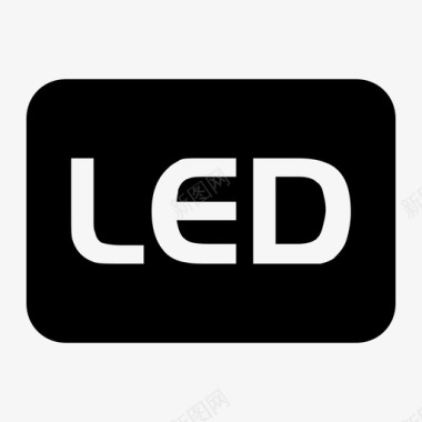 led吊灯LED图标