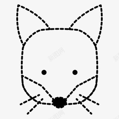 狐狸动物可爱图标图标