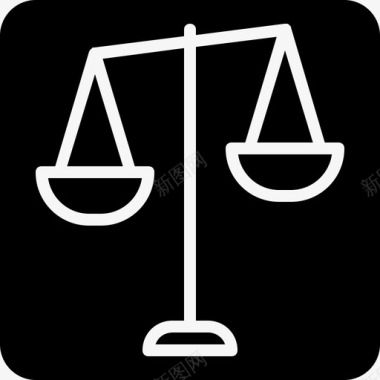 法院文化建设不平衡法院司法图标图标