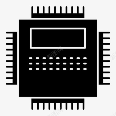 第六代处理器处理器计算机硬件图标图标