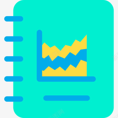 icon金币笔记本分析2扁平图标图标
