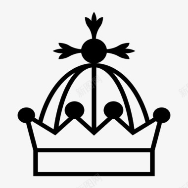 皇冠珠宝皇冠皇冠符号图标图标