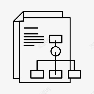 数字信息展示展示图表发票图标图标