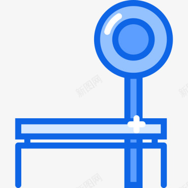 哑铃健身71蓝色图标图标